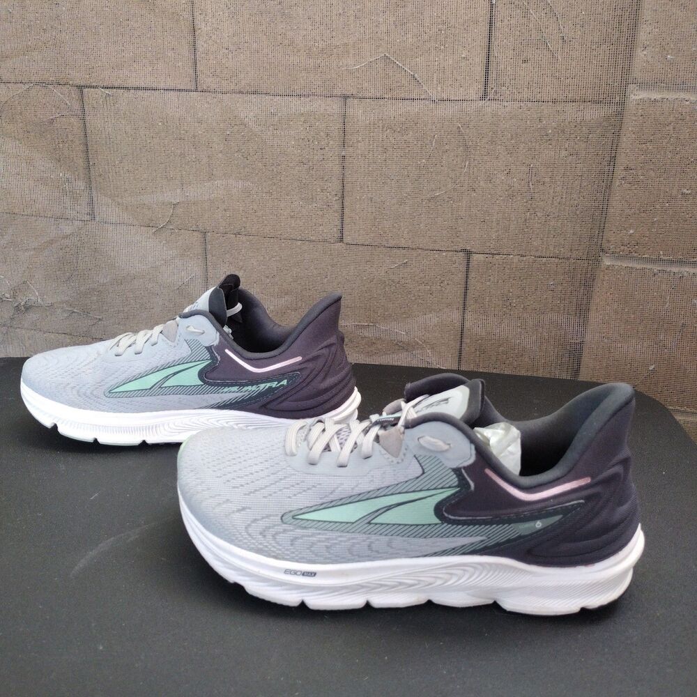 Altra Torin 6  Womens Size 6 Road Running Shoes Grey Black Mint AL0A7R78220